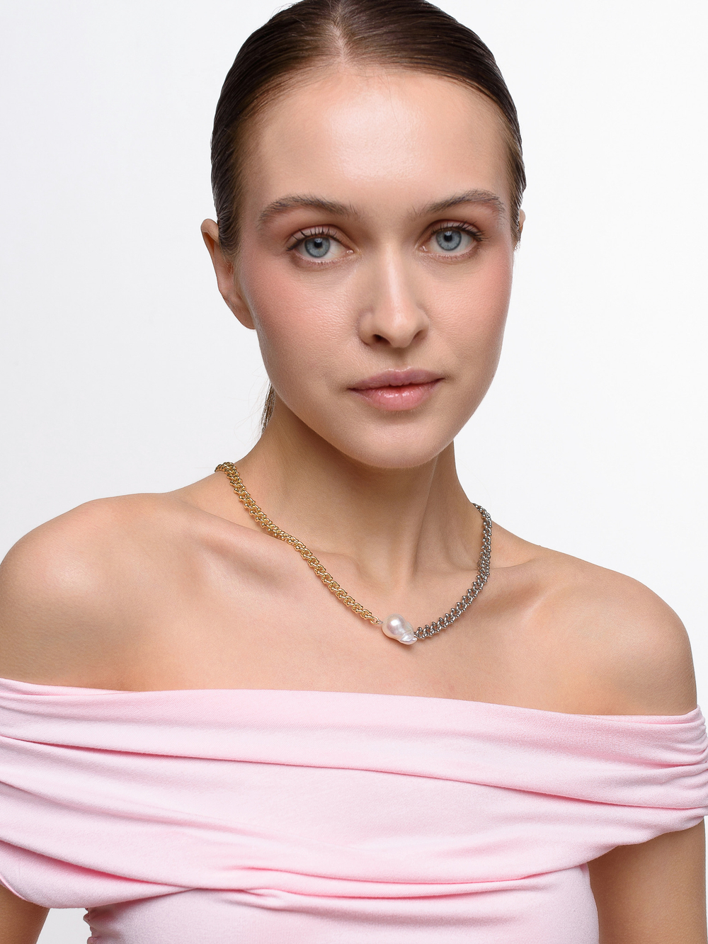 Колье "Marriot" с жемчужиной