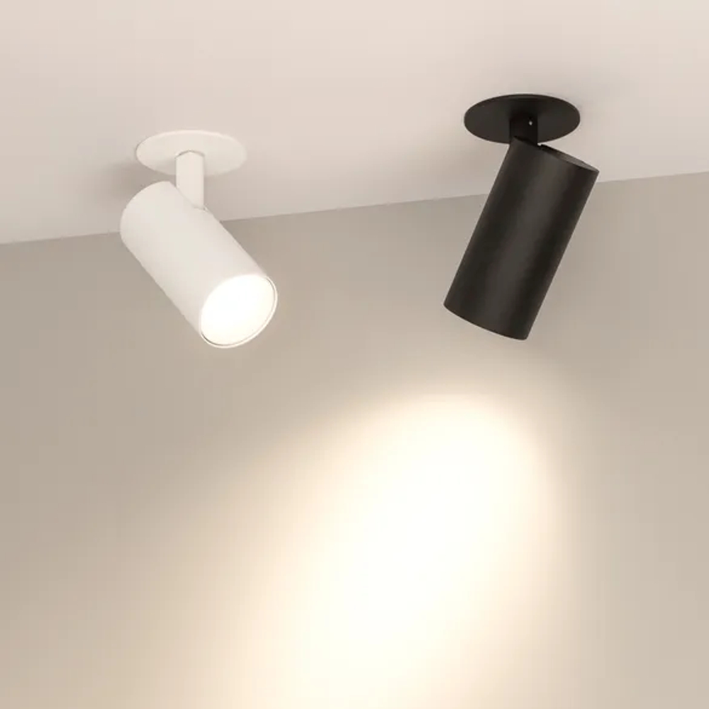 Светильник LGD-LUMOS-R55-9W Warm3000 (BK, 25 deg, 230V) (Arlight, IP20 Металл, 3 года) 034148