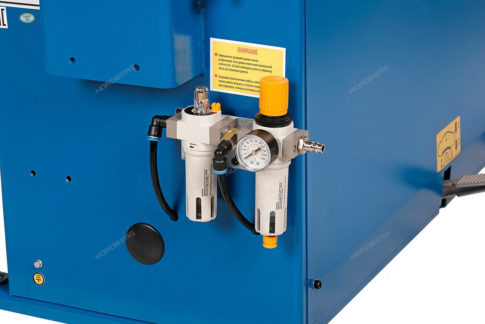 NORDBERG (4642(B)) Станок шиномонтажный автомат, двухскоростной, стол с накладками, 380 В, синий