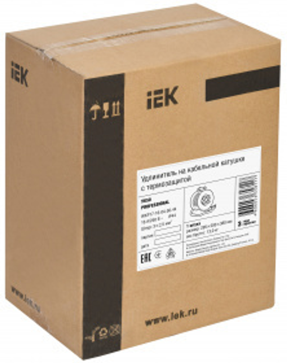 Удлинитель силовой IEK WKP17-16-04-50-44