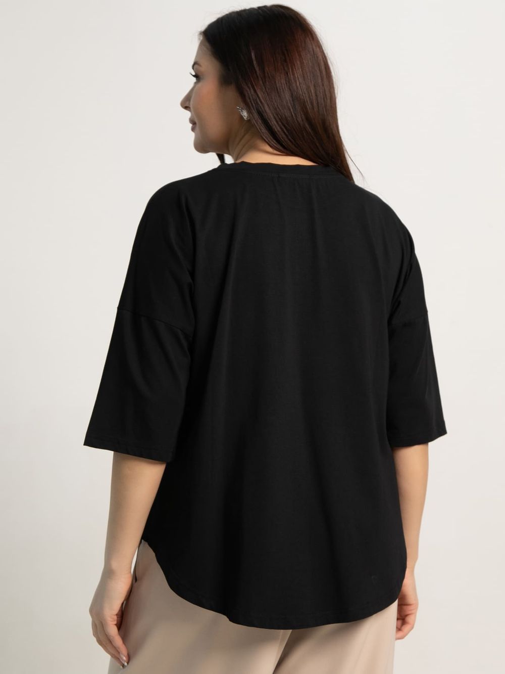 Блуза Магнит (черная) Б15442-24М LT Collection