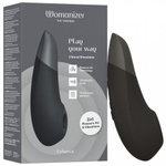 Бесконтактный клиторальный стимулятор Womanizer Enhance с вибрацией, черный