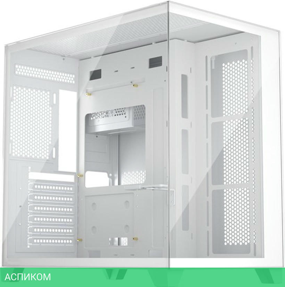 Корпус 1stPlayer MV8-TP без БП White (MV8-TP-WH-3F7R-W-1F7-W)
