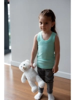 Майка для девочки в рубчик