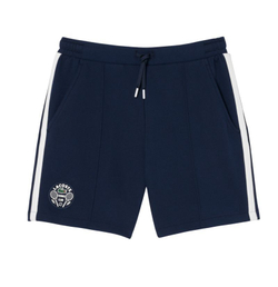 Теннисные шорты Lacoste Ultra Dry Badge Accent Tennis Heritage - navy blue/white