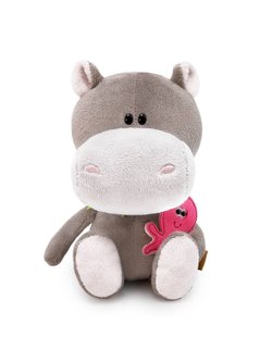 Мягкая игрушка Бегемотик Бапото с осминогом 15cm