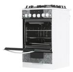 Плита газовая GEFEST 5500-02 0113 (мрамор бел.)