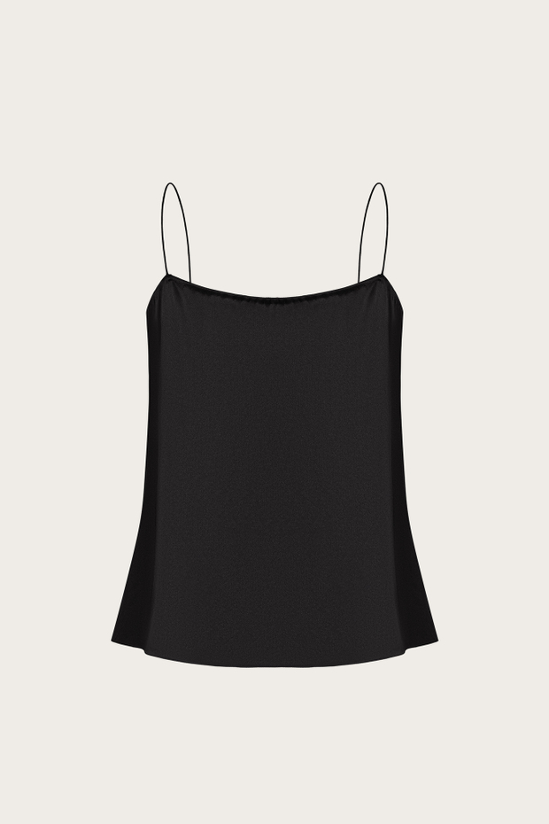 ТОП ИЗ ЧЕРНОГО ШЕЛКА