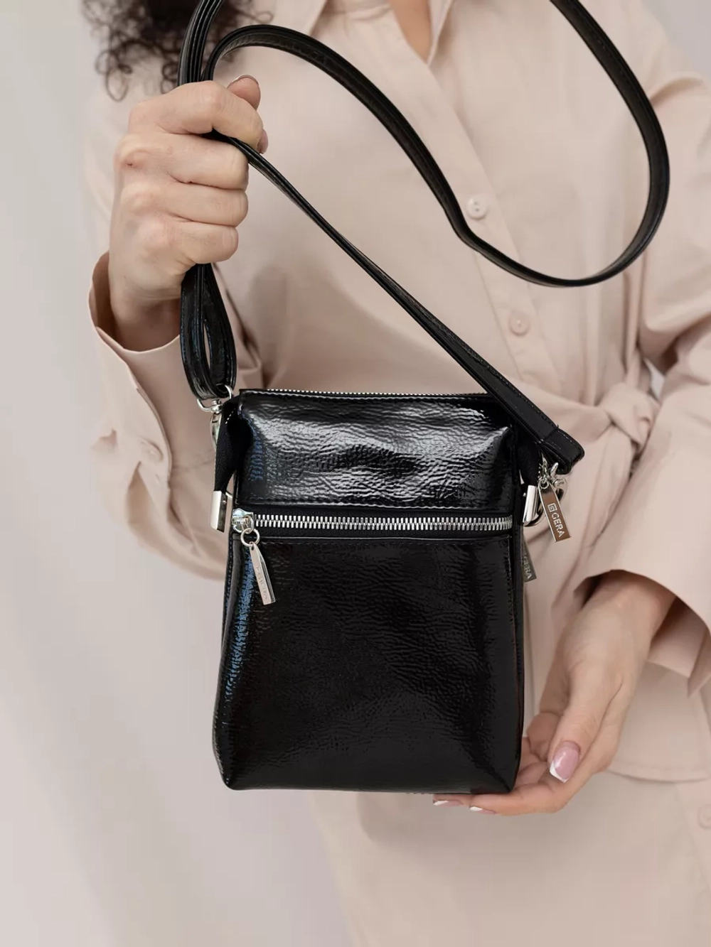 Сумка через плечо под телефон маленькая