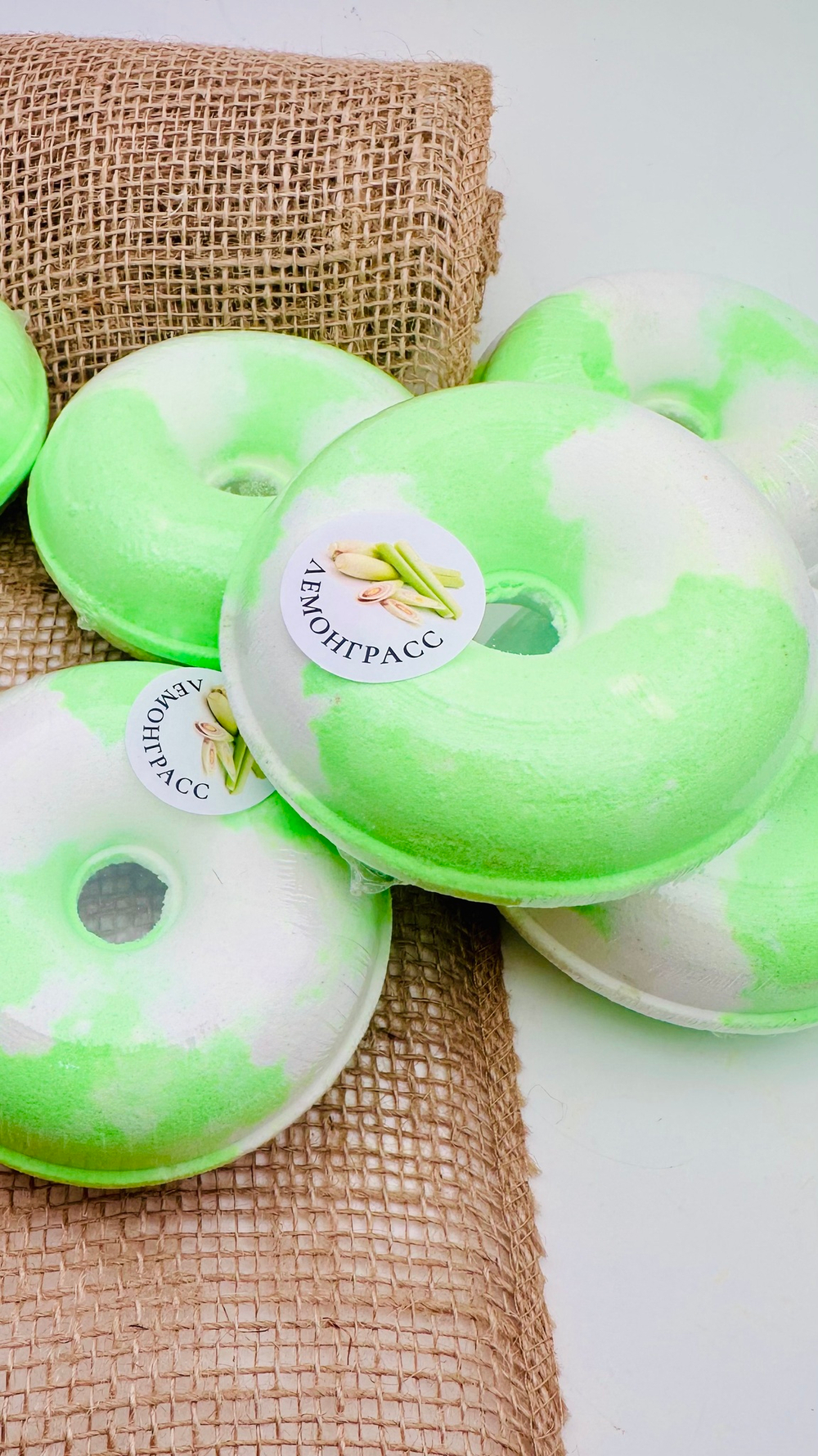 Бомба-пончик (XXL) «Лемонграсс"