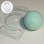 Пластиковая форма для шоколада Полусфера D 70 мм