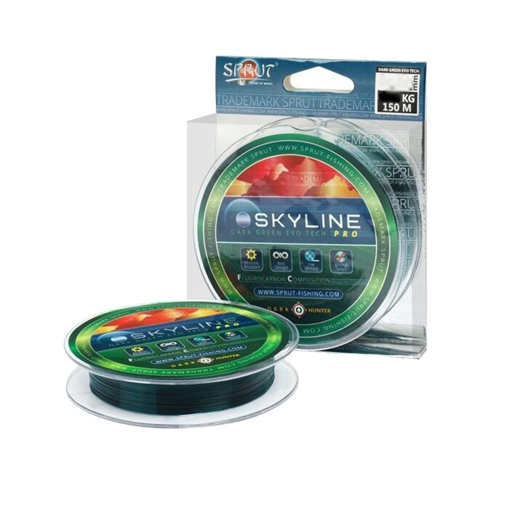 Леска для рыбалки Sprut SKYLINE EvoTech PRO Gold (0,335mm/100m), 1 штука