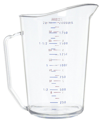 Стакан мерный Cambro 200MCCW 135 прозрачный