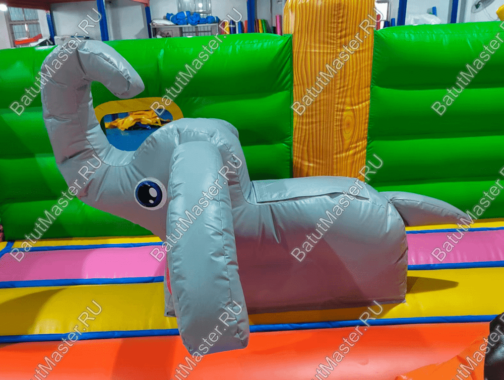 Коммерческий надувной батут «Прайд» с широким входом 12*7*6 м