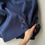 Фактурный хлопок «Рельеф» Синий