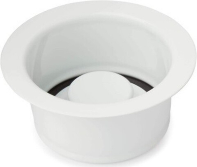 BoneCrusher LB9143+LB9138 Металлическая горловина в сборе с ситечком для вставки. Цвет белый