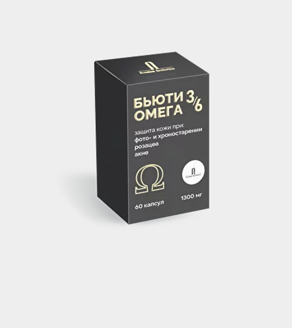 БЬЮТИОМЕГА 3/6 60 кап.