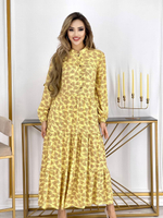 [m]Платье с ярусами дл/р ПЯ0005