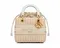 Сумка Dior Lady Dior, модель среднего формата бежевый