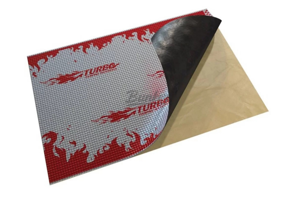 Виброизоляция TURBO M4 (лист 0,35 м.кв., 0,7*0,5)