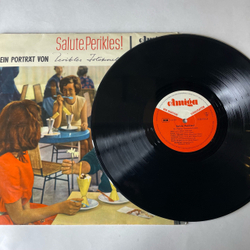 Винтажная виниловая пластинка LP Perikles Fotopoulos, Salute, Perikles, Ein Portrat von Perikles Fotopoulos (ГДР 1964)