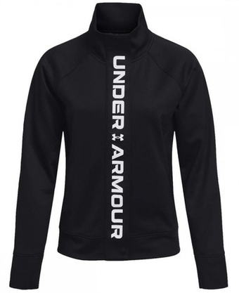 Женская Кофта теннисная Under Armour Women's UA Rush Tricot Jacket - черный