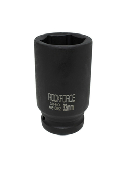 Головка ударная глубокая 32мм 6гр. 3/4'' RockForce##Rock FORCE RF-46510032