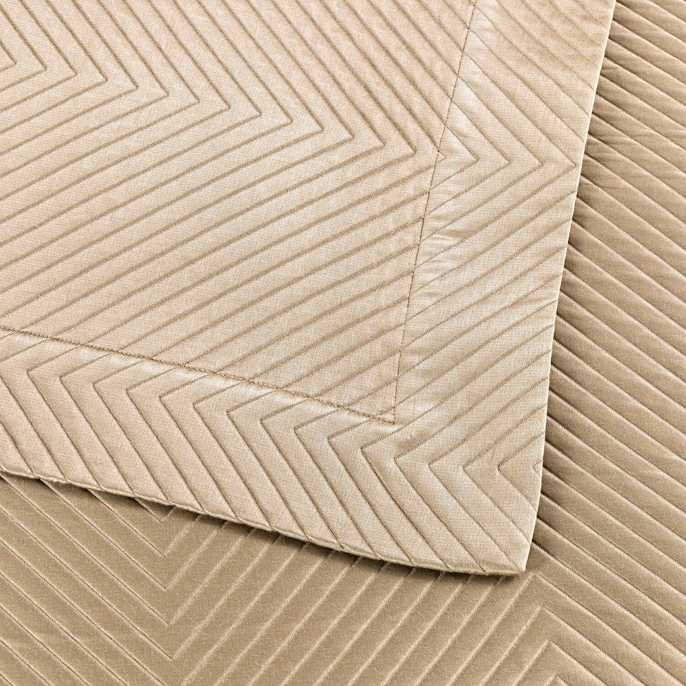 Покрывало Frette Luxury Herringbone Savage Beige (270 x 260 см)