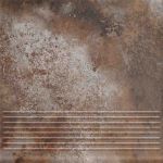 Ceramika Paradyz - Arteon Taupe - Ступень с насечками рядовая 300x300