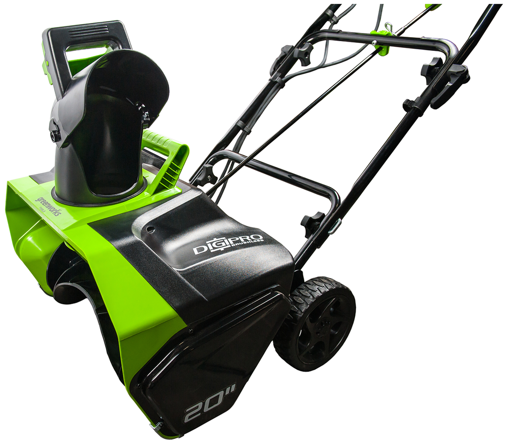 Снегоуборщик GREENWORKS GD40SB 40В,51см,б/щ,1хАКБ 4Ач и ЗУ (2600607)
