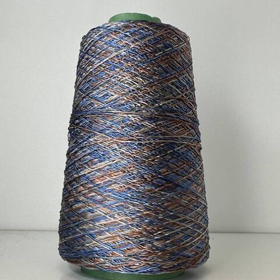 BORA BORA - Azeta Filati; 100% вискоза; 300м/100гр; цвет: секционная коричнево-синяя