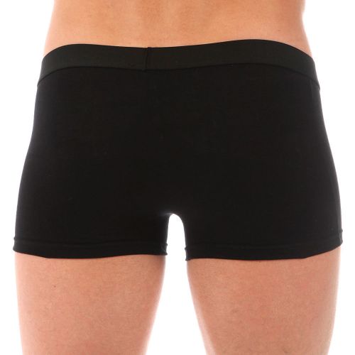 Мужские трусы боксеры черные Romeo Rossi RR6012-2