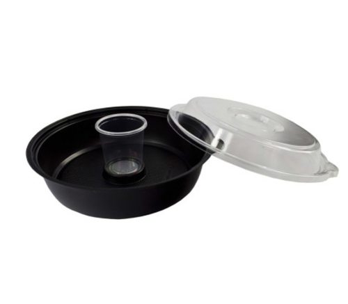 САЛАТНИК КД. 110 ДНО\КРЫШКА + СОУСНИК 450 МЛ. 400 ШТ.