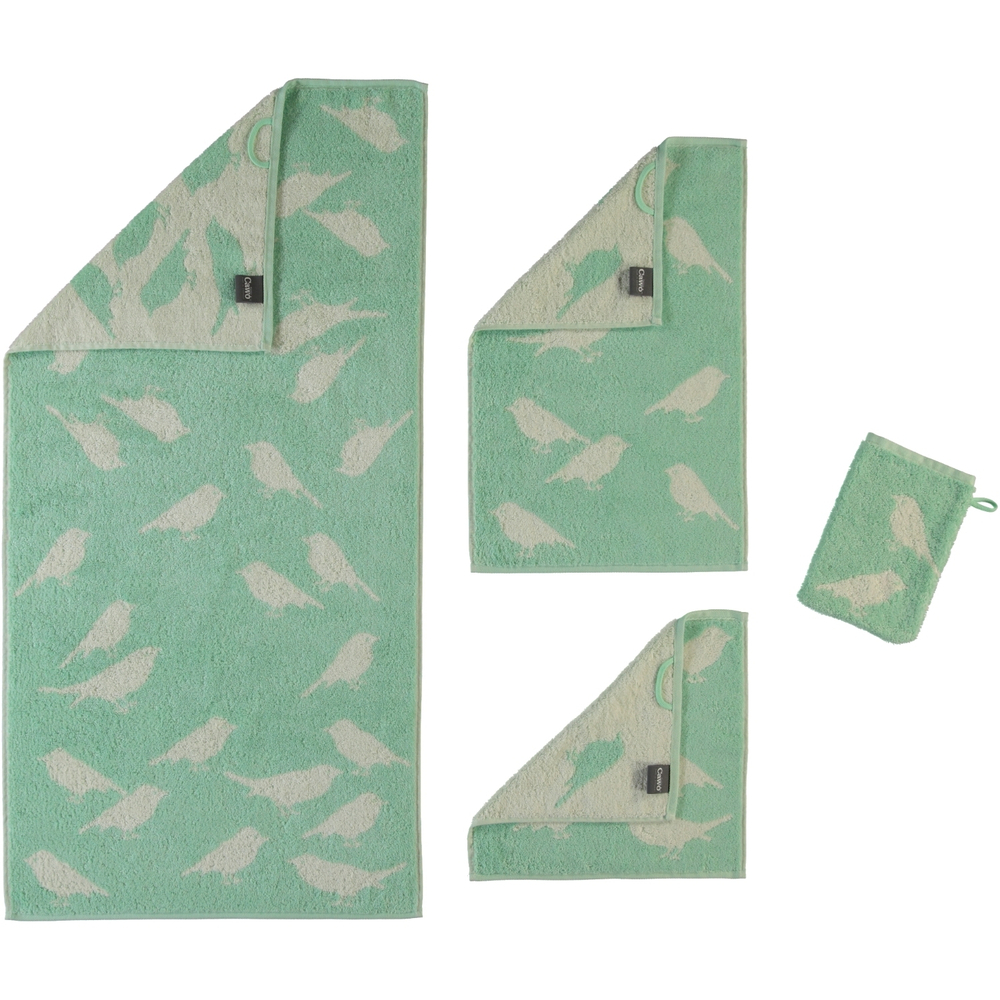 Полотенце 70х140 Cawo Central Park 539 зеленое