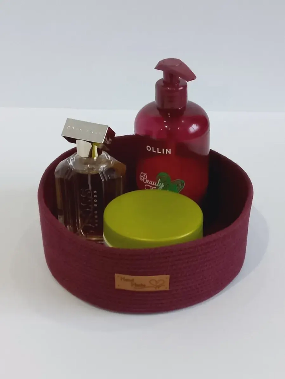 Корзина для хранения плетеная