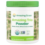 Amazing Grass, Amazing Trio, порошок из ростков ячменя, пшеницы и люцерны, 240 г (8,5 унции)
