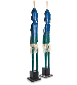 Decor and Gift 22-065 Статуэтка «Асмат» н-р из двух, 100 см