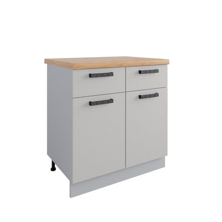 Кухня Модуль С2ЯШ 800 Ройс Бежевый Скин