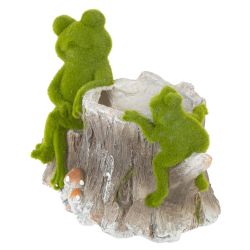 GAEM Кашпо "Лягушки", D13 см, L35 W20 H26,5 см