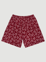 Пижама женская Mjölk Снежные веточки, с коротким рукавом