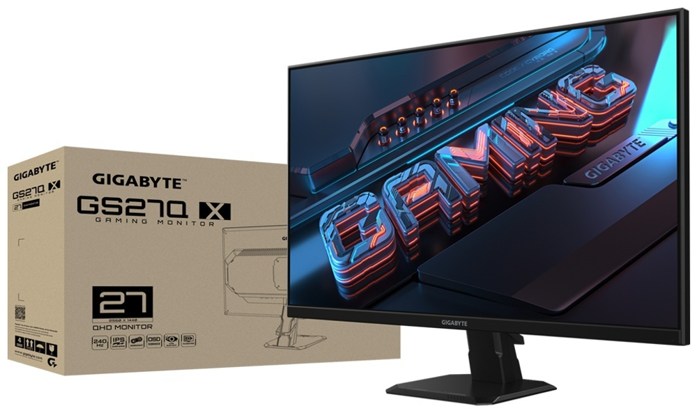 Монитор 27" GIGABYTE GS27Q X EK черный