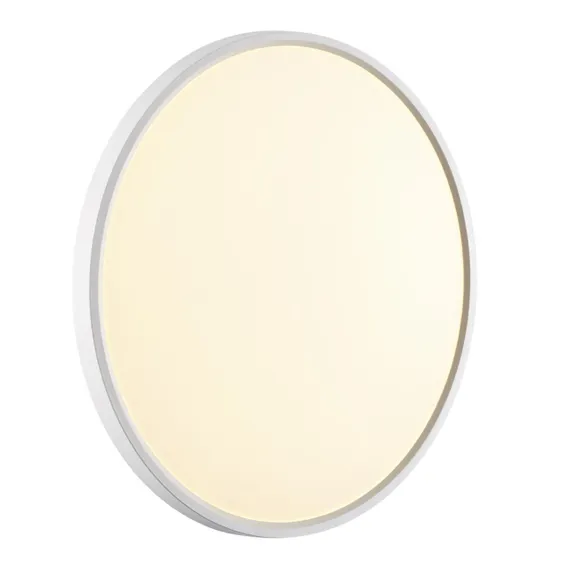 7659/40L MITRA LED SN 089 Светильник пластик/белый LED 40Вт 3000/4000K D495 IP40 ALFA WHITE