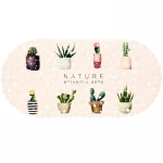 Коврик в ванну 69х35"Кактус»