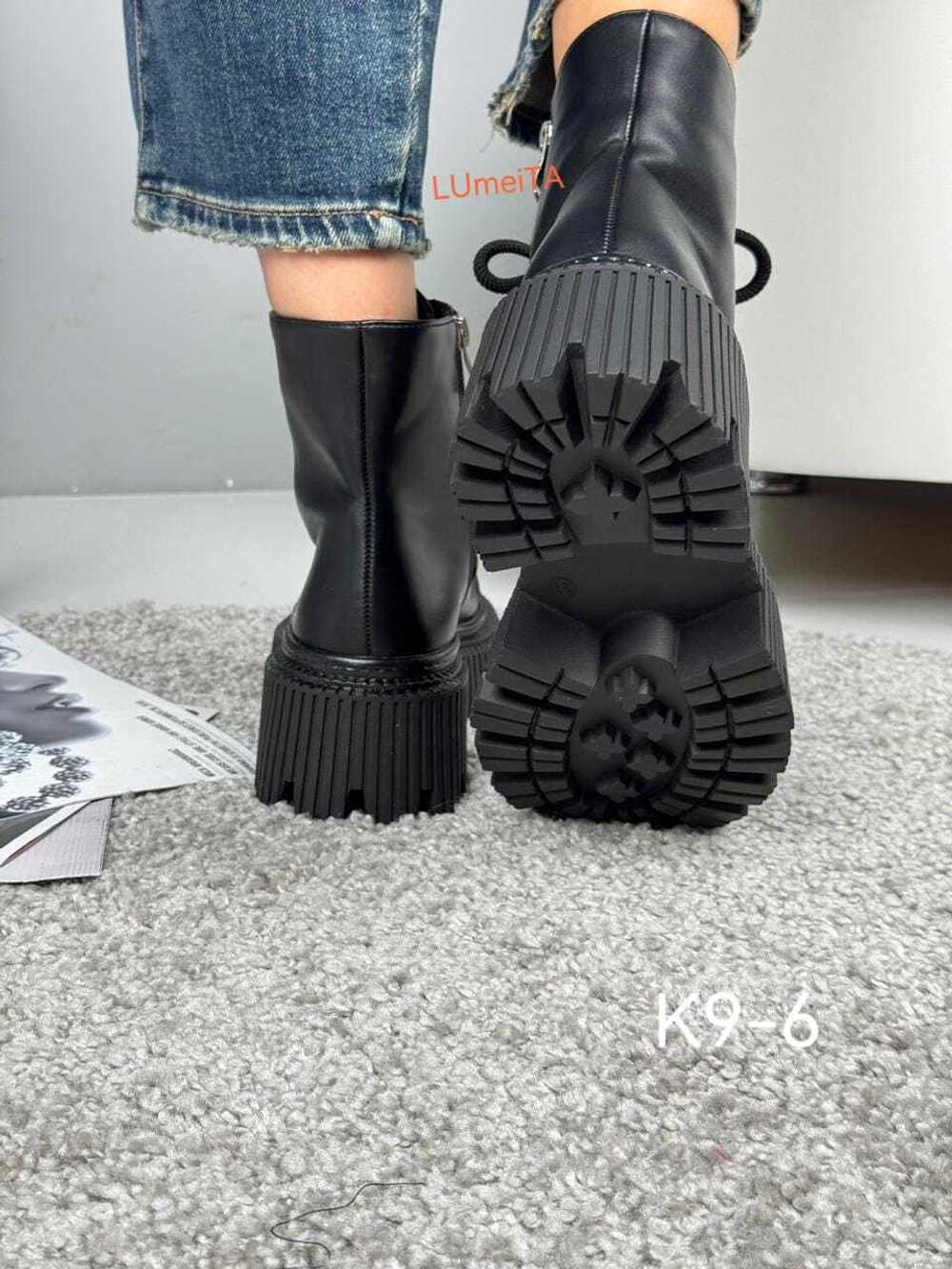 Ботинки нат. кожа по 6 пар (36-40)р./ 9-6