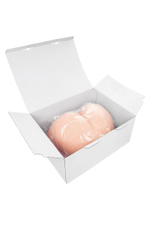 Вагина с вибрацией и ротацией Adel 001 Real Hips (Цвет: телесный)