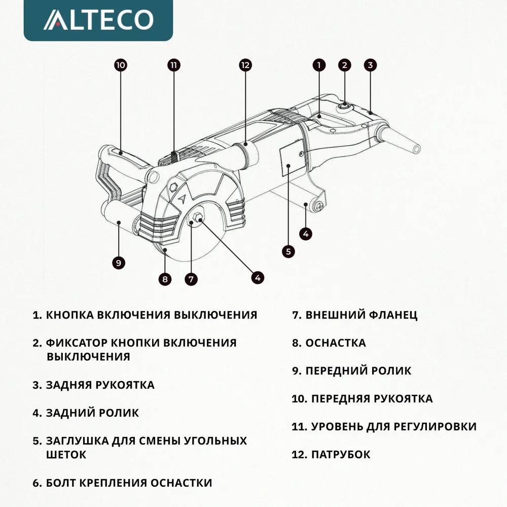 ШТРОБОРЕЗ WC 2400-150 ALTECO