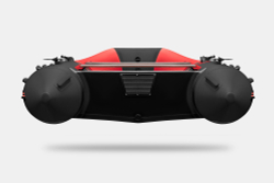 Надувная лодка GLADIATOR B330 красно-чёрный