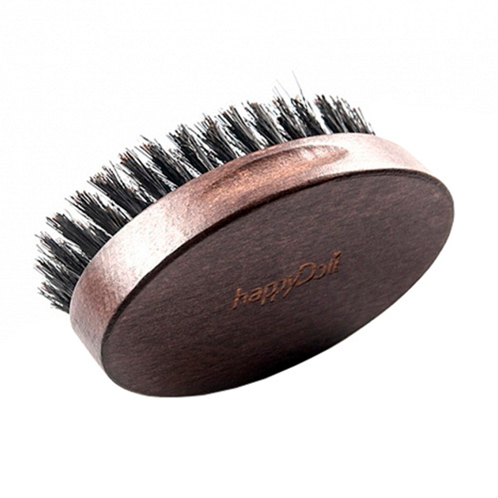 Щетка для ухода за бородой с щетиной кабана happyDoll Barber 13746