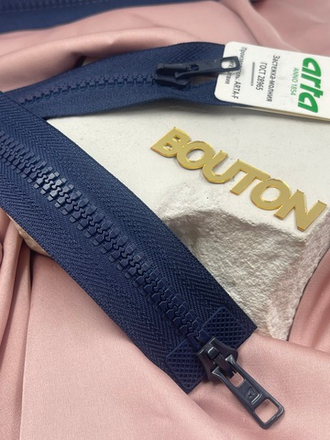 Молния тракторная ARTA-F 044 темно-синий двухзамковая