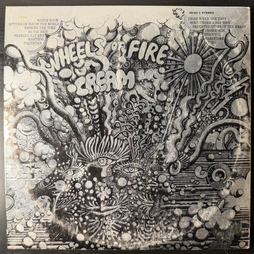 Cream – Wheels Of Fire 2LP (Англия 1968г.)